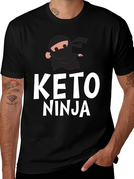 Keto Ninja Basic Graphic T-Shirt ¨C Daily Comfort In Soft Cotton