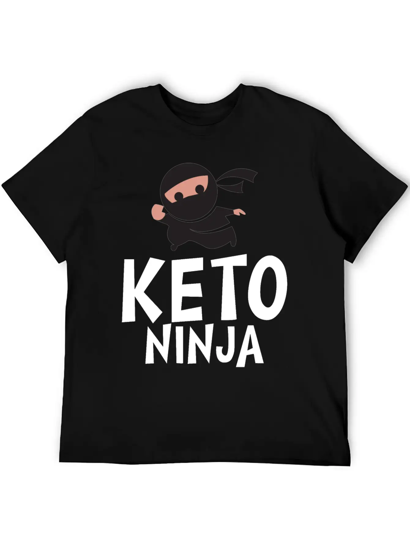 Keto Ninja Basic Graphic T-Shirt ¨C Daily Comfort In Soft Cotton