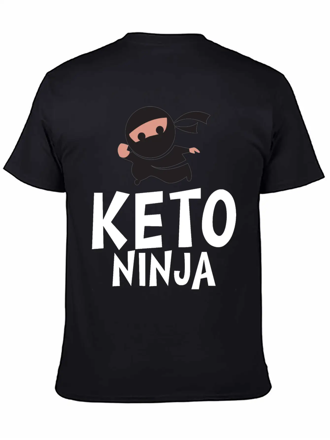 Keto Ninja Basic Graphic T-Shirt ¨C Daily Comfort In Soft Cotton