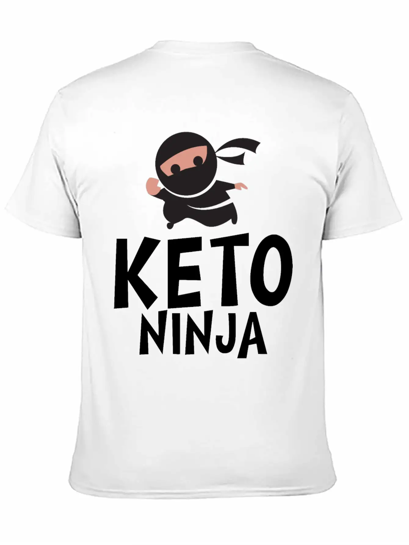 Keto Ninja Basic Graphic T-Shirt ¨C Daily Comfort In Soft Cotton