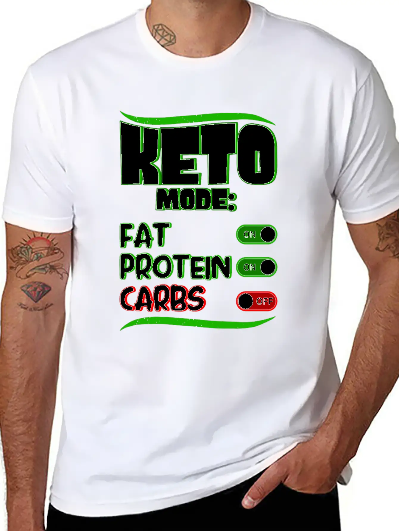 Ketogenic Diet Keto Gift Essential Cotton Tee For Daily Outfits ¨C Unisex Style