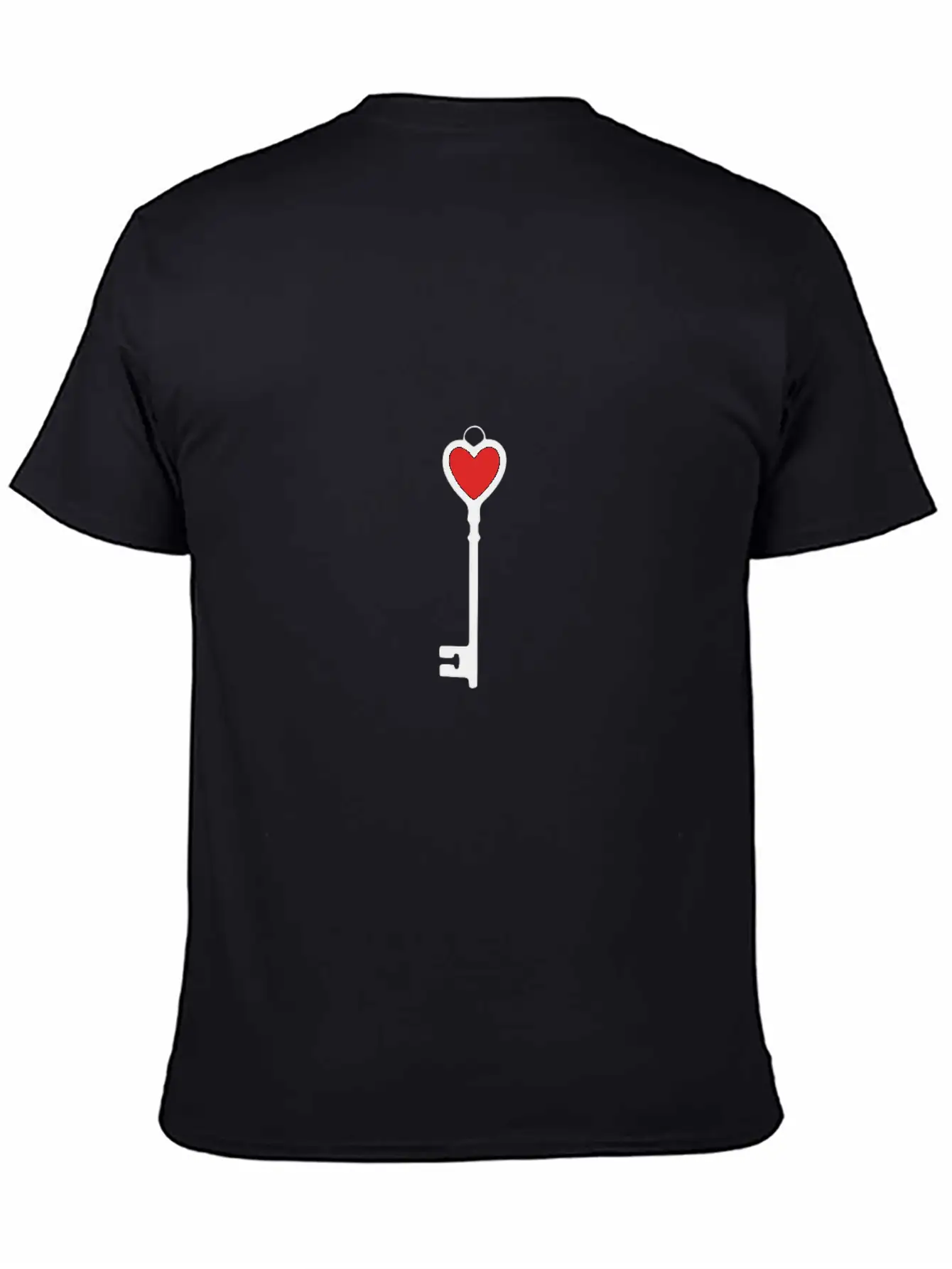 Key To The Heart Soft Cotton Short Sleeve Tee ¨C Unisex Wardrobe Staple