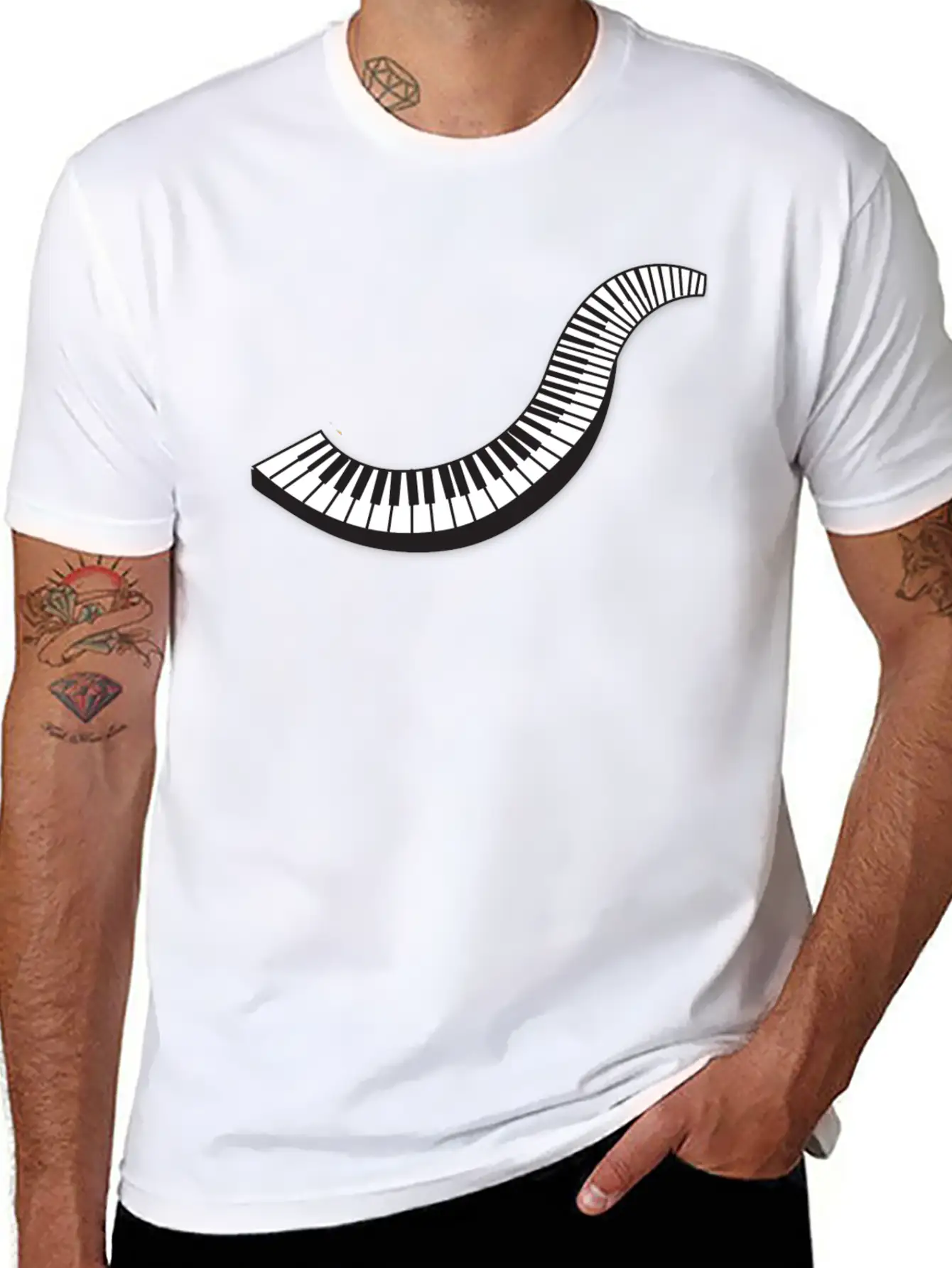 Keyboard Essential Cotton Tee For Daily Outfits ¨C Unisex Style