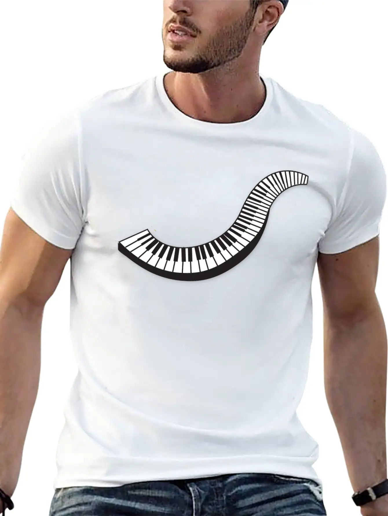 Keyboard Essential Cotton Tee For Daily Outfits ¨C Unisex Style