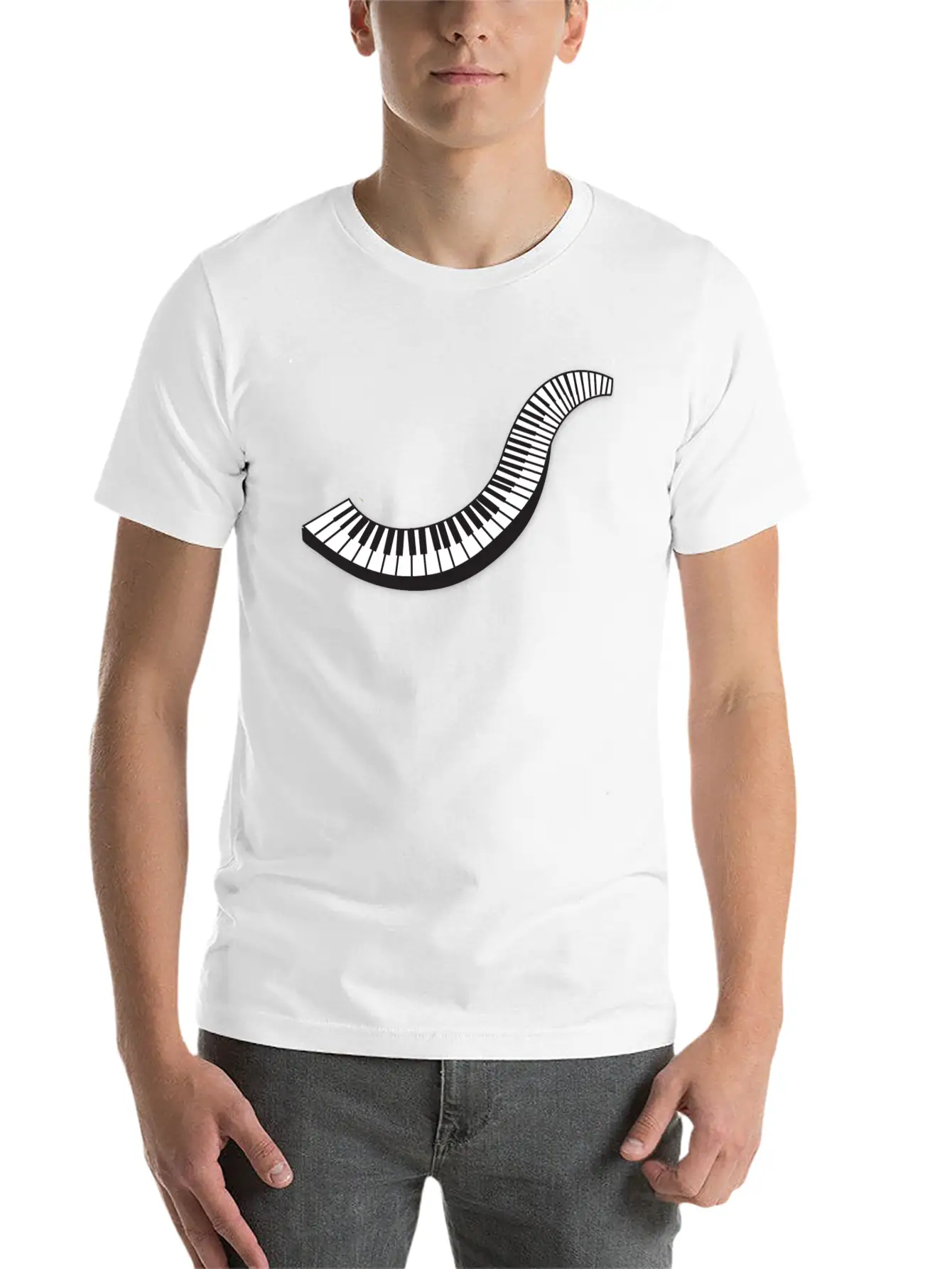 Keyboard Essential Cotton Tee For Daily Outfits ¨C Unisex Style