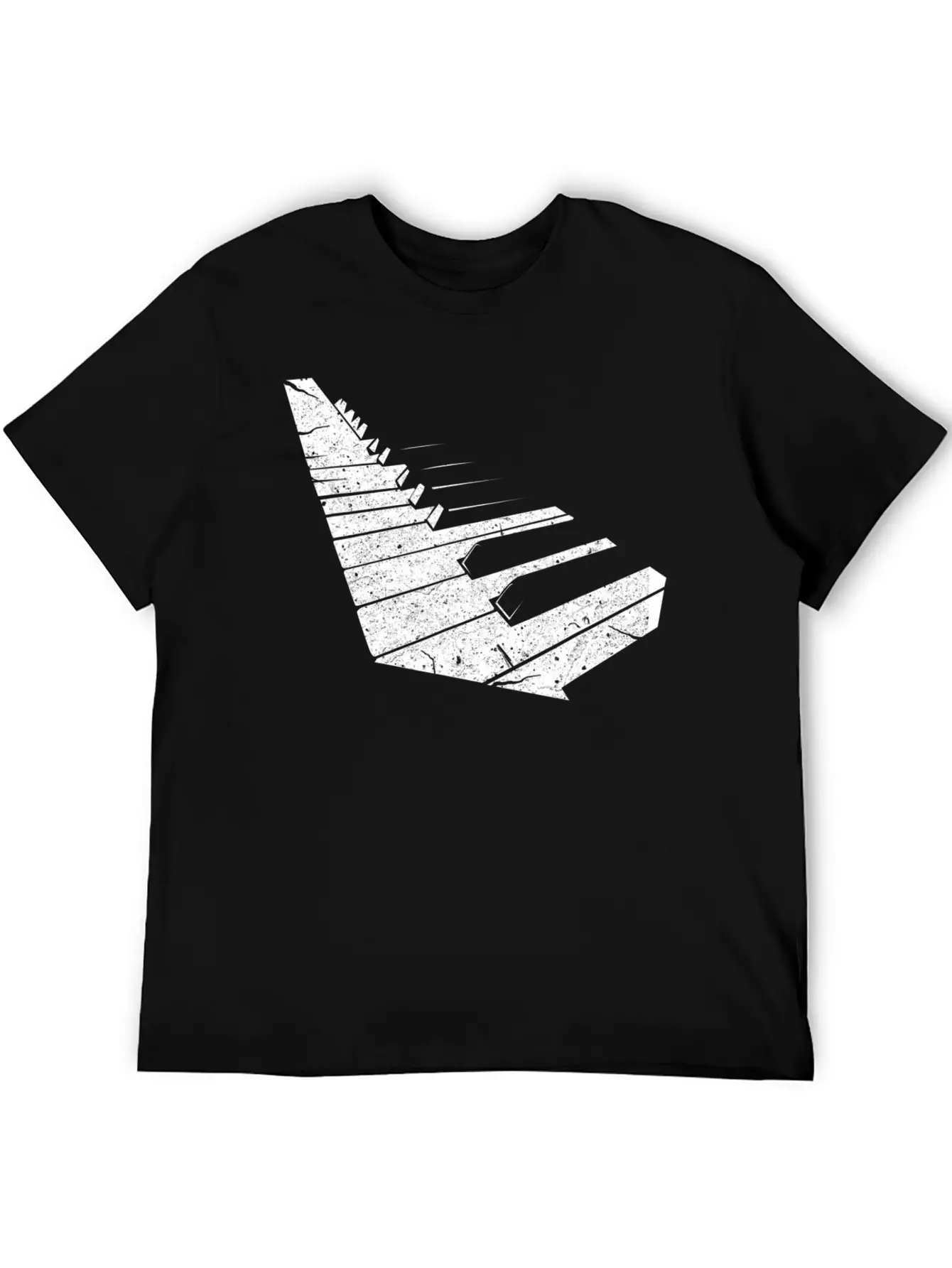 Keyboard Pianist Funny Musician Piano Music Basic Graphic T-Shirt ¨C Daily Comfort In Soft Cotton