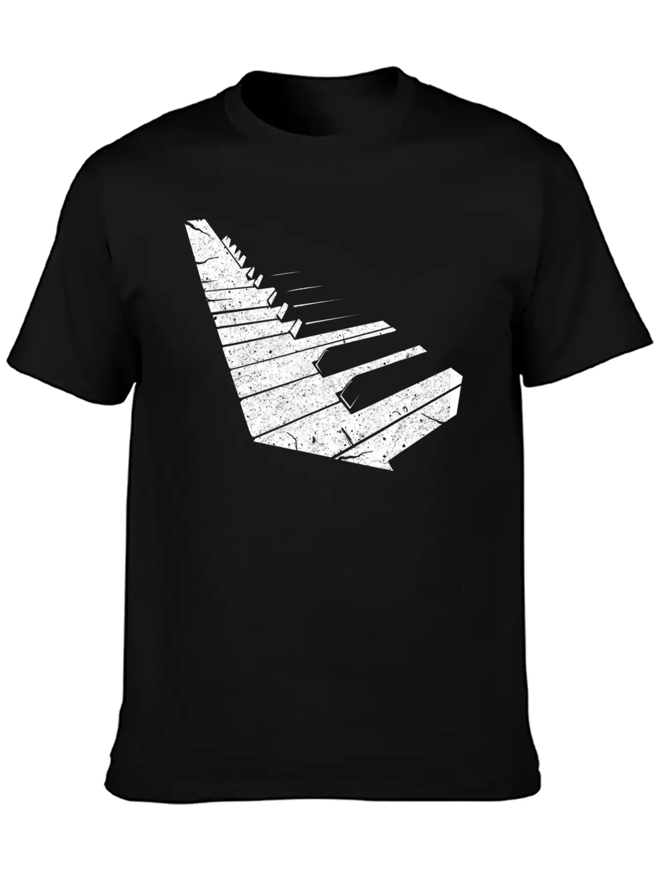Keyboard Pianist Funny Musician Piano Music Basic Graphic T-Shirt ¨C Daily Comfort In Soft Cotton
