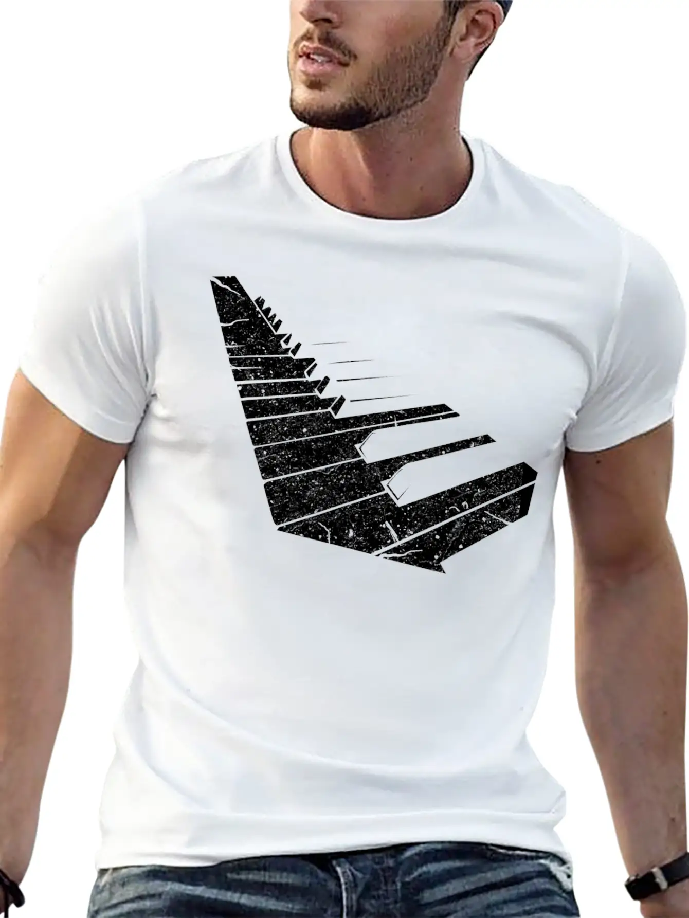 Keyboard Pianist Funny Musician Piano Music Basic Graphic T-Shirt ¨C Daily Comfort In Soft Cotton