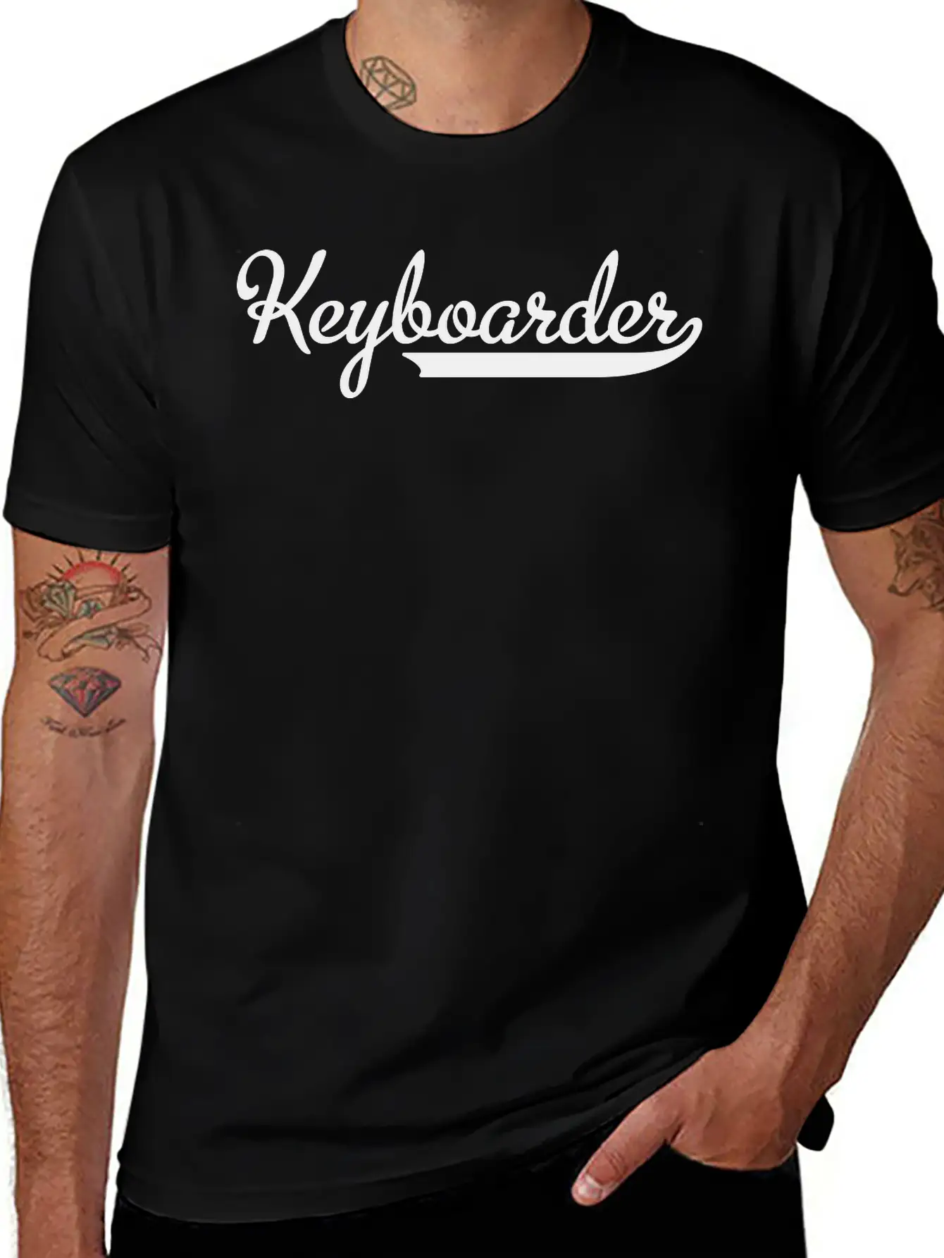 Keyboard Soft Cotton Short Sleeve Tee ¨C Unisex Wardrobe Staple