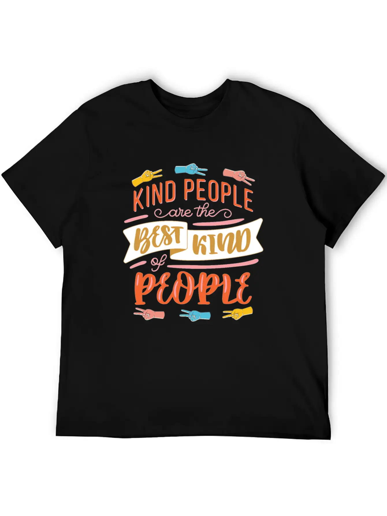 Kind People Care The Best Kind Of People Kindness Basic Graphic T-Shirt ¨C Daily Comfort In Soft Cotton