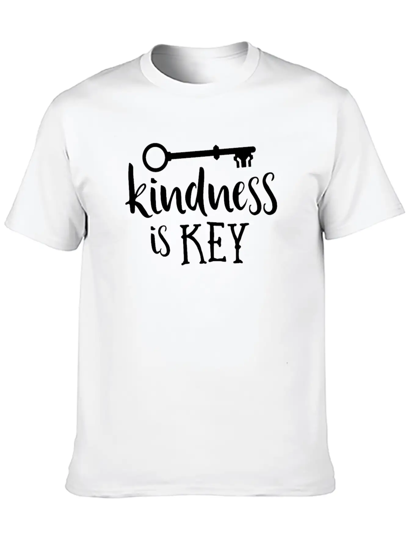 Kindness Is Key TShirt Teacher School Pun Kind Basic Graphic T-Shirt ¨C Daily Comfort In Soft Cotton