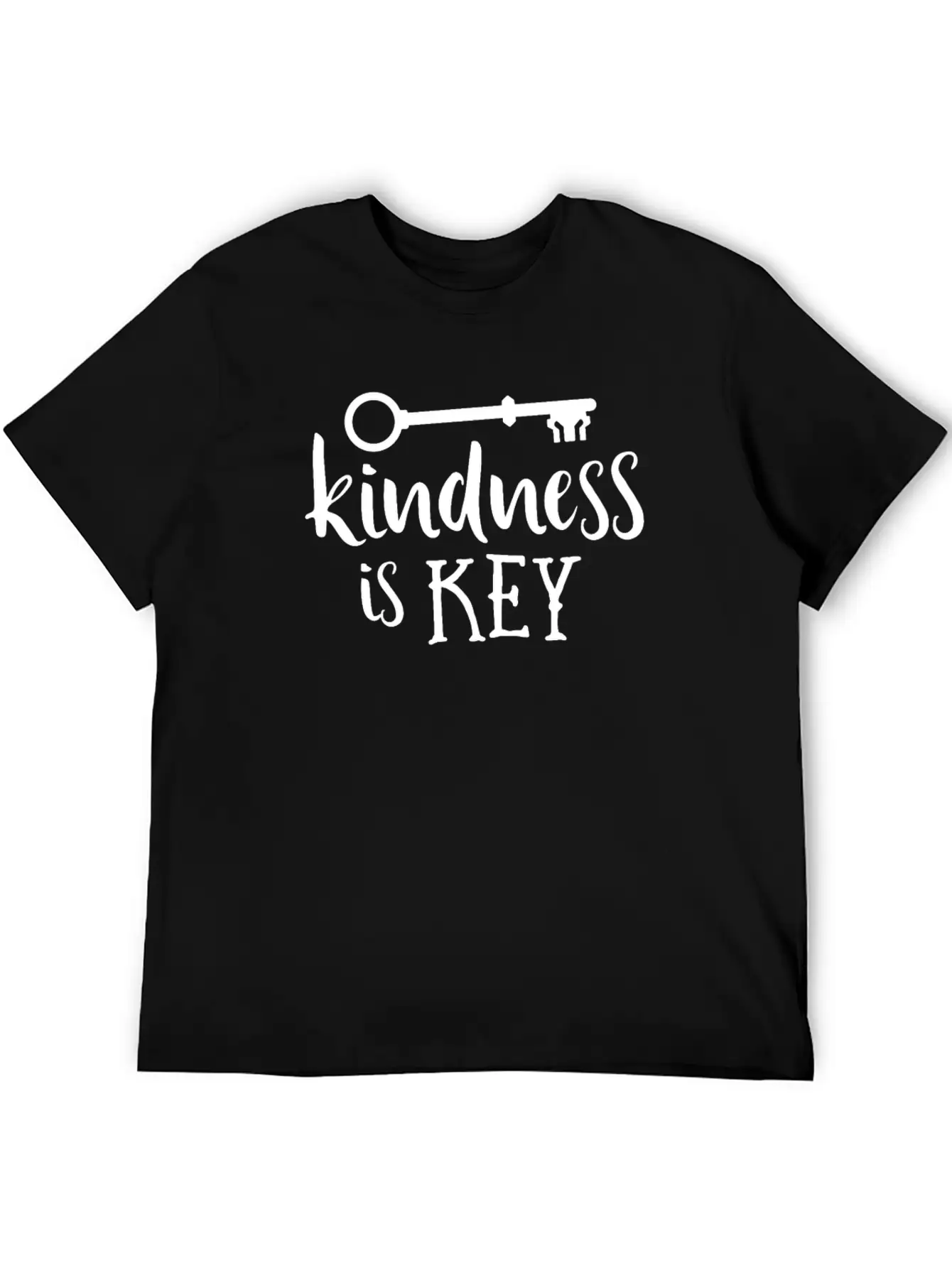 Kindness Is Key TShirt Teacher School Pun Kind Basic Graphic T-Shirt ¨C Daily Comfort In Soft Cotton