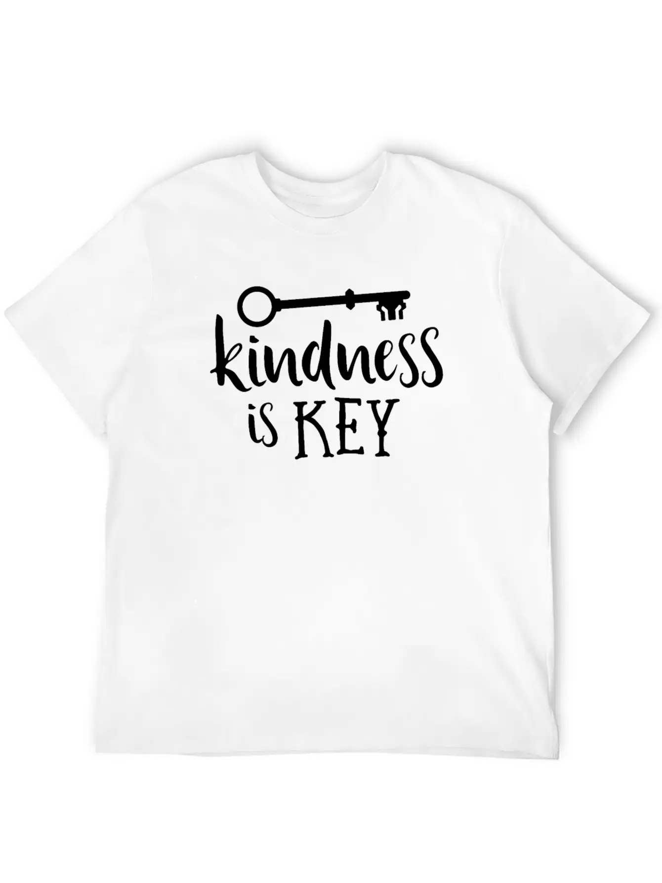 Kindness Is Key TShirt Teacher School Pun Kind Basic Graphic T-Shirt ¨C Daily Comfort In Soft Cotton