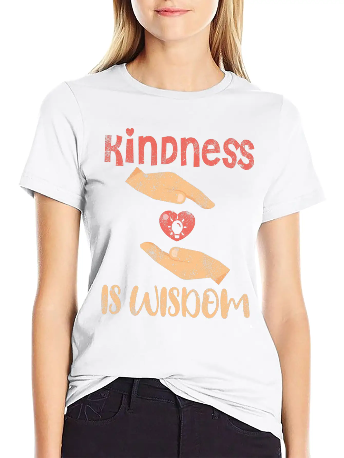 Kindness Is Wisdom, Be Kind Soft Cotton Short Sleeve Tee ¨C Unisex Wardrobe Staple