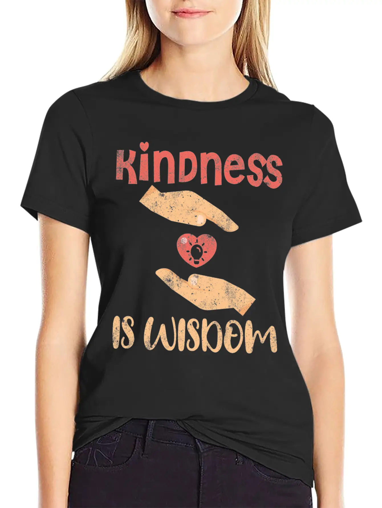 Kindness Is Wisdom, Be Kind Soft Cotton Short Sleeve Tee ¨C Unisex Wardrobe Staple