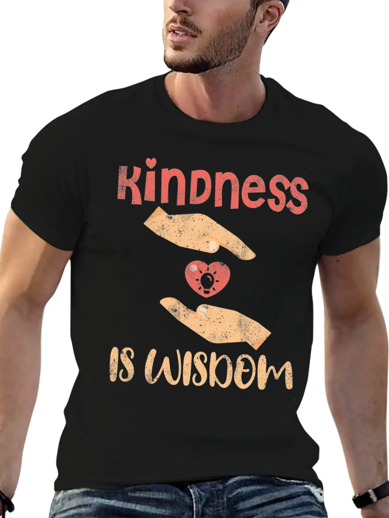 Kindness Is Wisdom, Be Kind Soft Cotton Short Sleeve Tee ¨C Unisex Wardrobe Staple