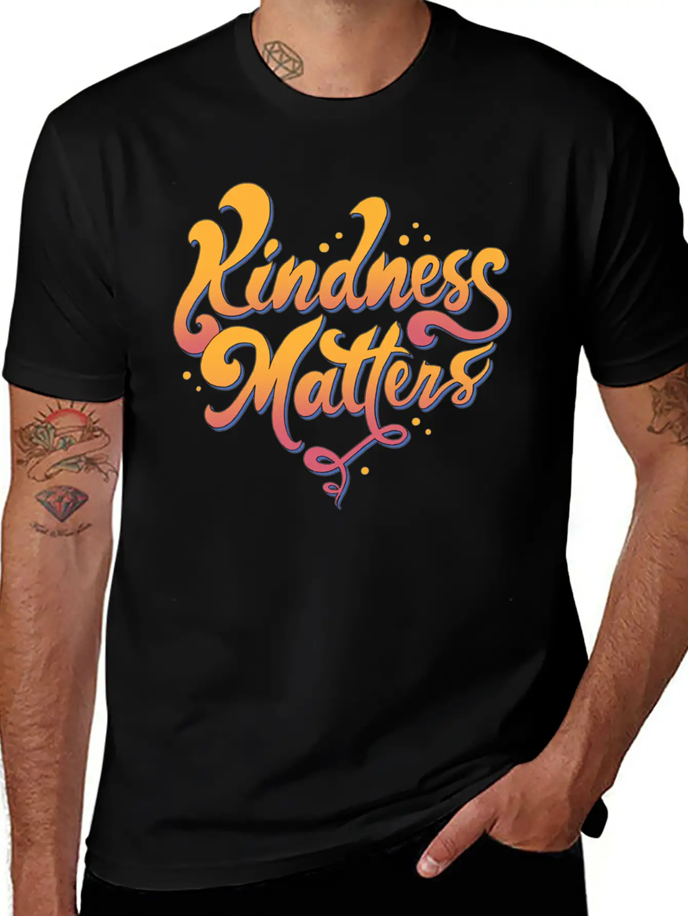 Kindness Matters Essential Cotton Tee For Daily Outfits ¨C Unisex Style