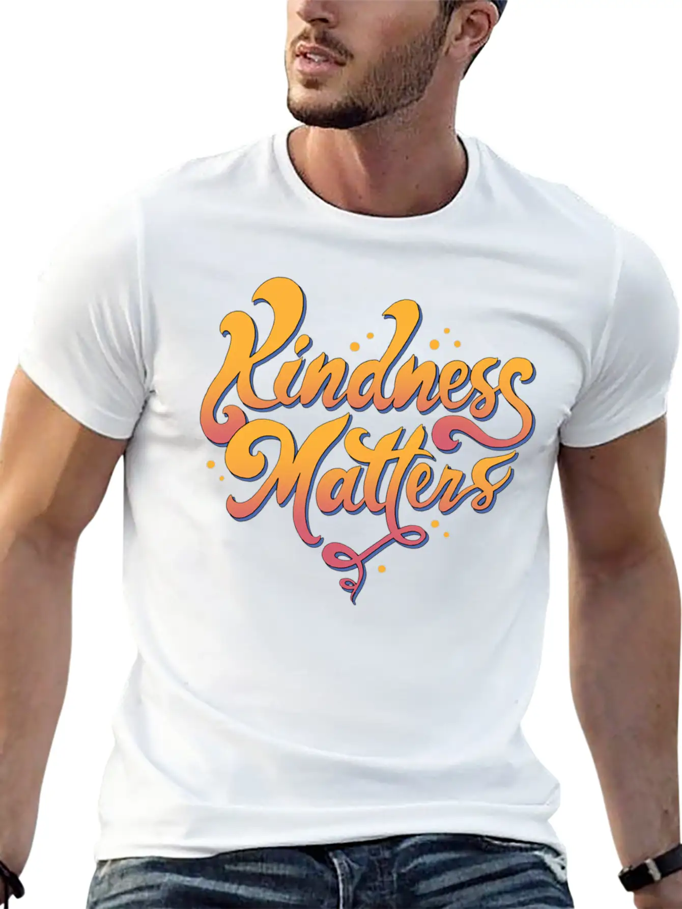 Kindness Matters Essential Cotton Tee For Daily Outfits ¨C Unisex Style