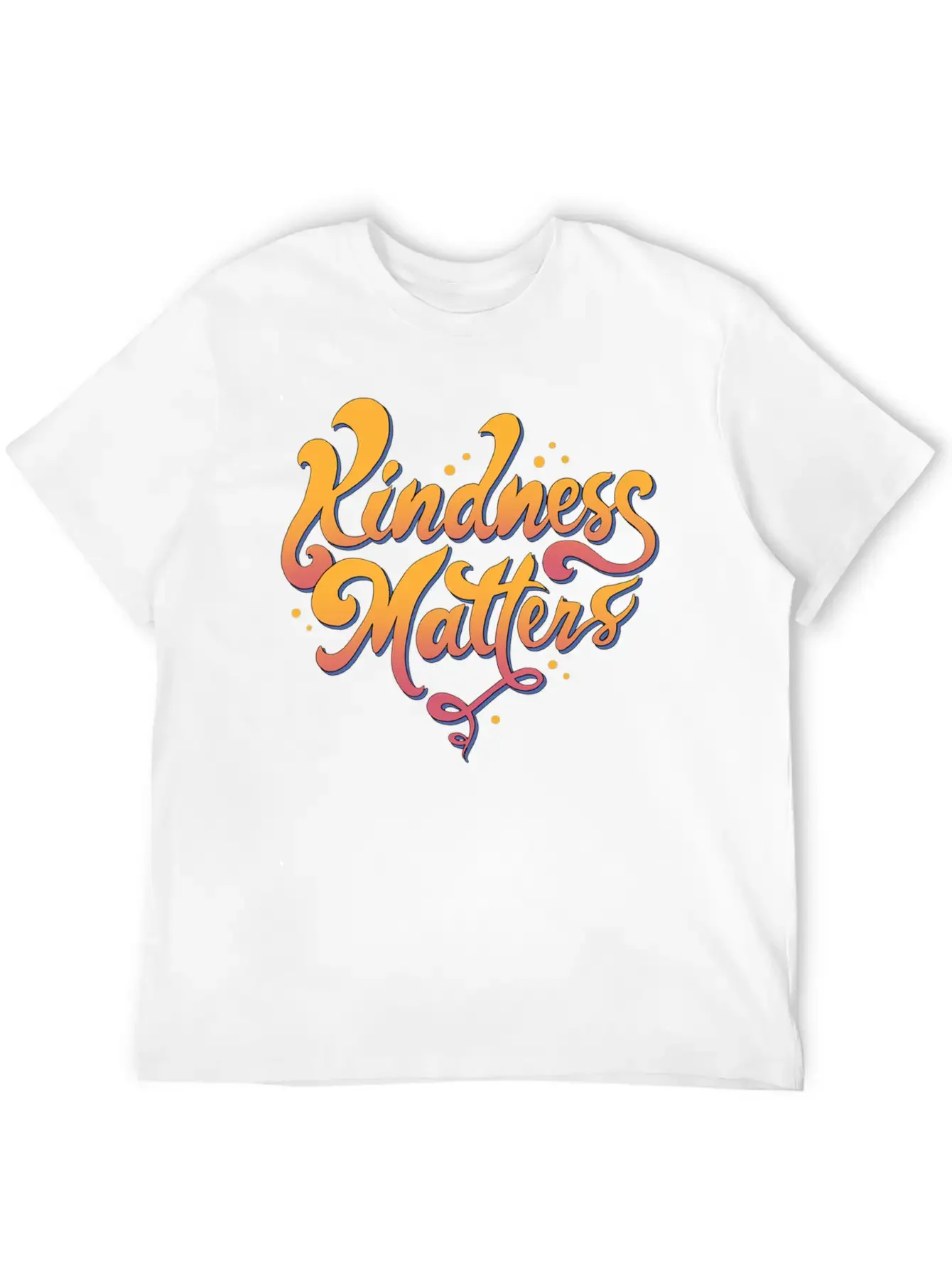 Kindness Matters Essential Cotton Tee For Daily Outfits ¨C Unisex Style