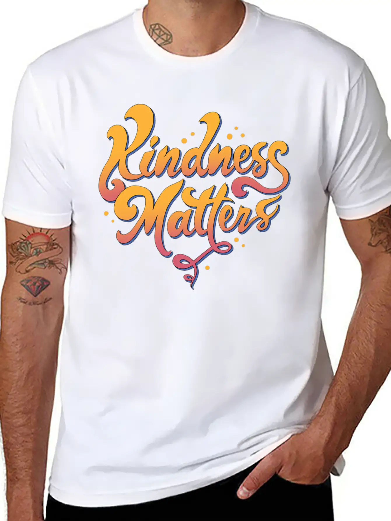 Kindness Matters Essential Cotton Tee For Daily Outfits ¨C Unisex Style
