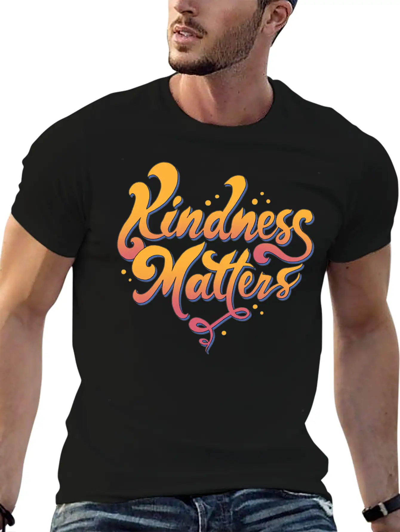 Kindness Matters Essential Cotton Tee For Daily Outfits ¨C Unisex Style