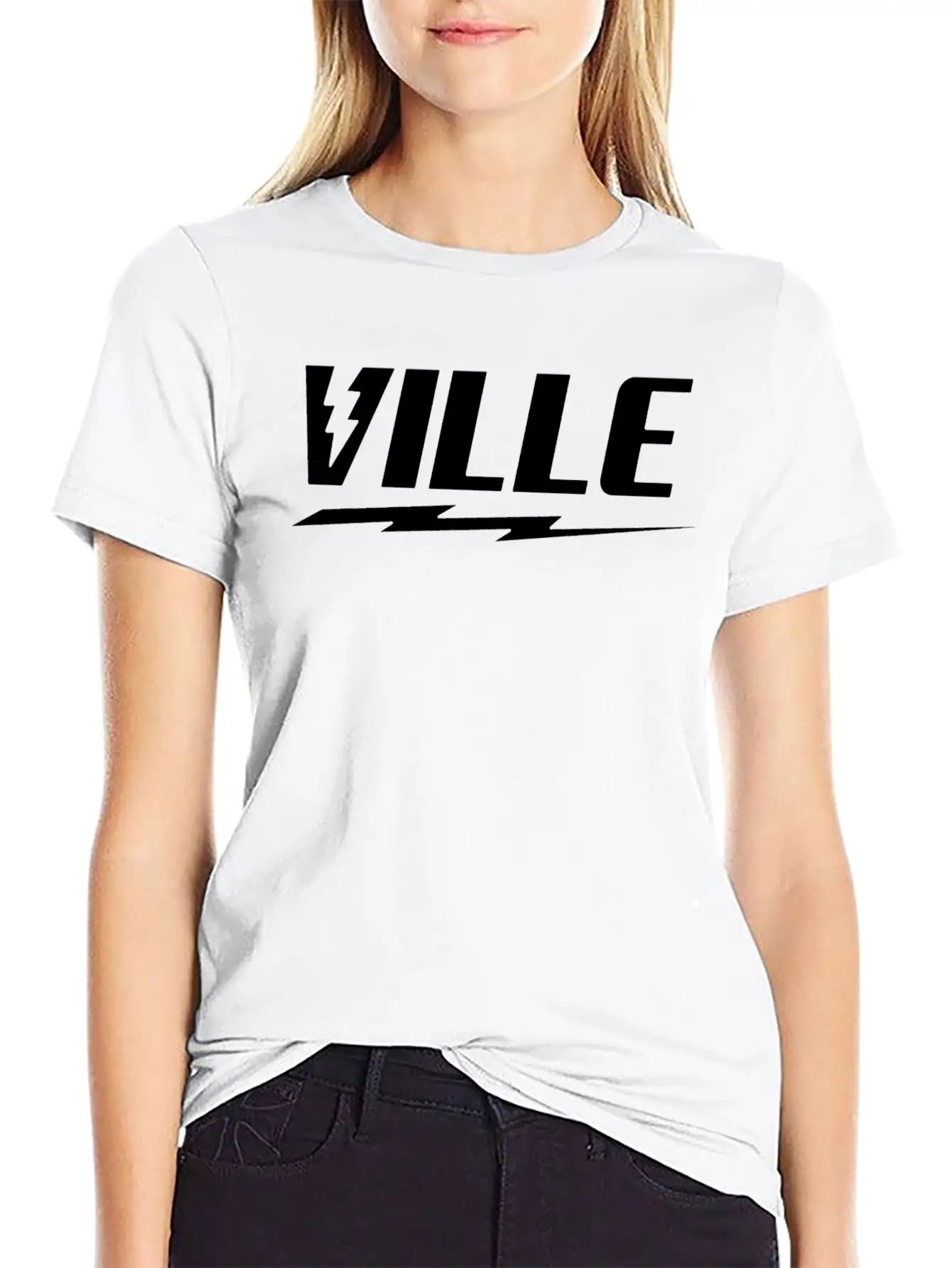 King Of The Ville Rap Basic Graphic T-Shirt ¨C Daily Comfort In Soft Cotton
