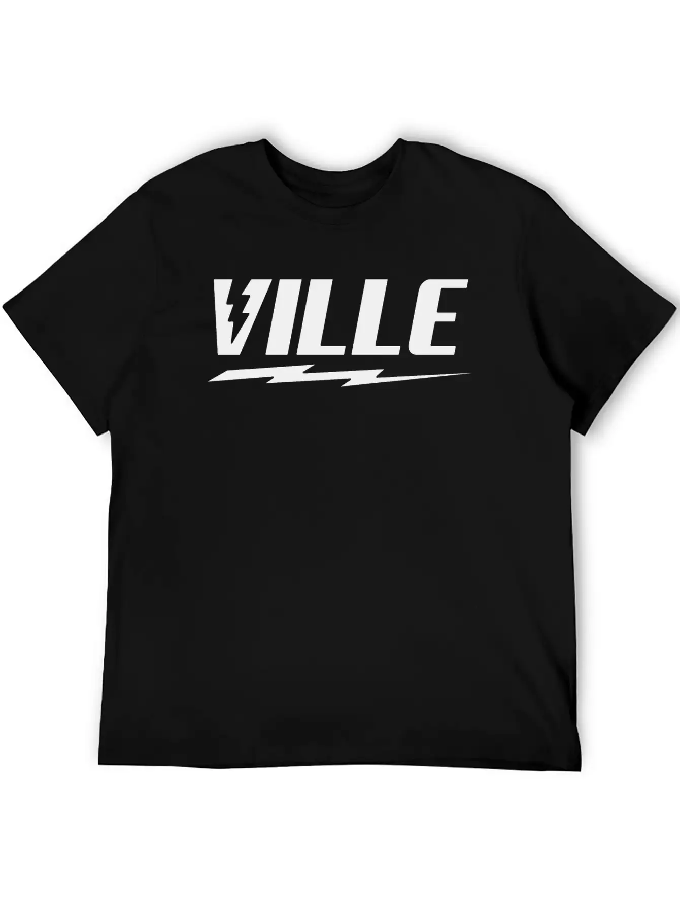 King Of The Ville Rap Basic Graphic T-Shirt ¨C Daily Comfort In Soft Cotton