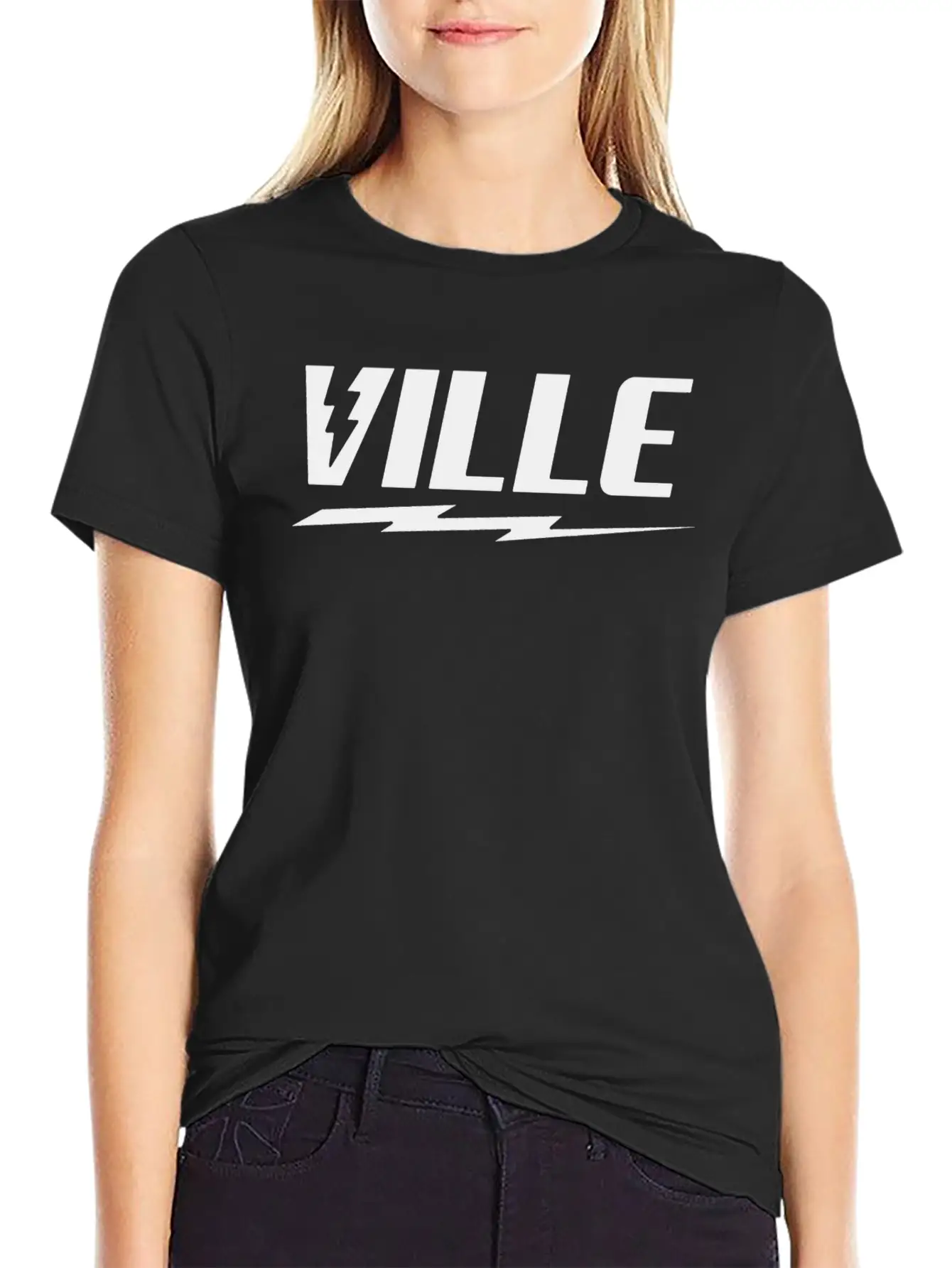 King Of The Ville Rap Basic Graphic T-Shirt ¨C Daily Comfort In Soft Cotton