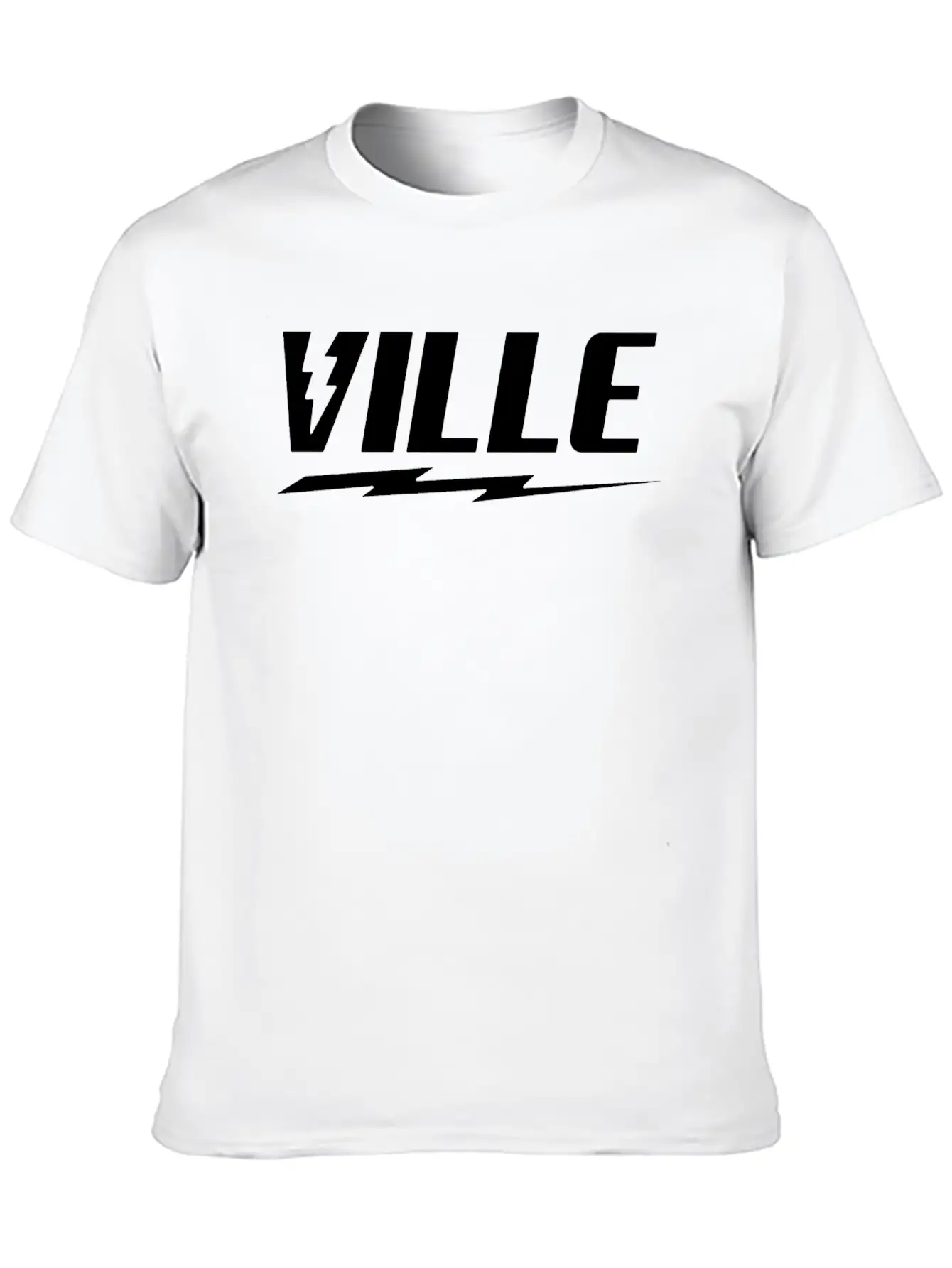 King Of The Ville Rap Basic Graphic T-Shirt ¨C Daily Comfort In Soft Cotton