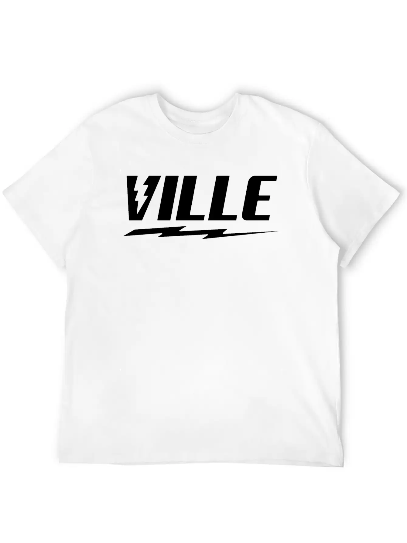 King Of The Ville Rap Basic Graphic T-Shirt ¨C Daily Comfort In Soft Cotton