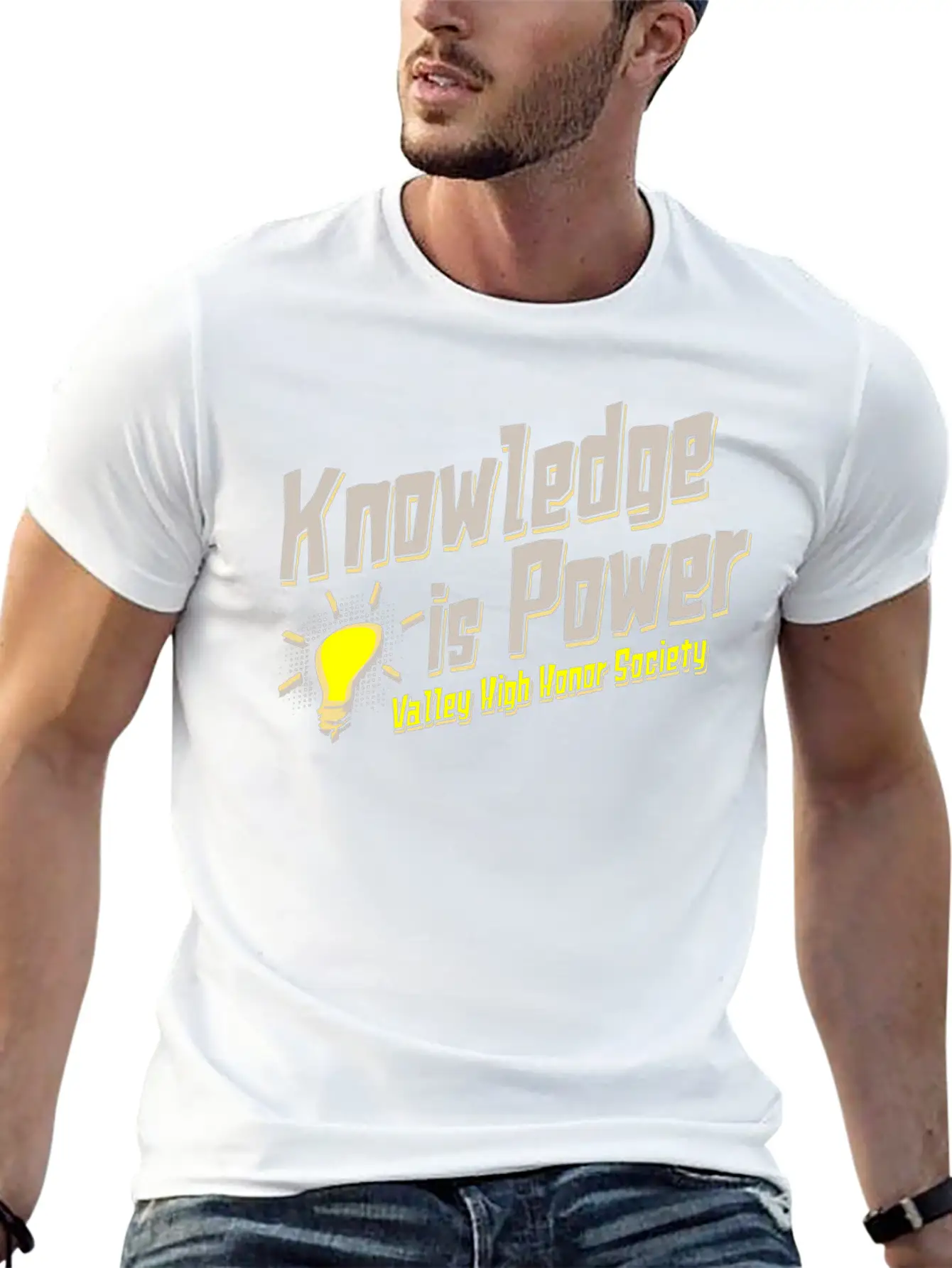 Knowledge Is Power Valley High Honor Society Essential Cotton Tee For Daily Outfits ¨C Unisex Style