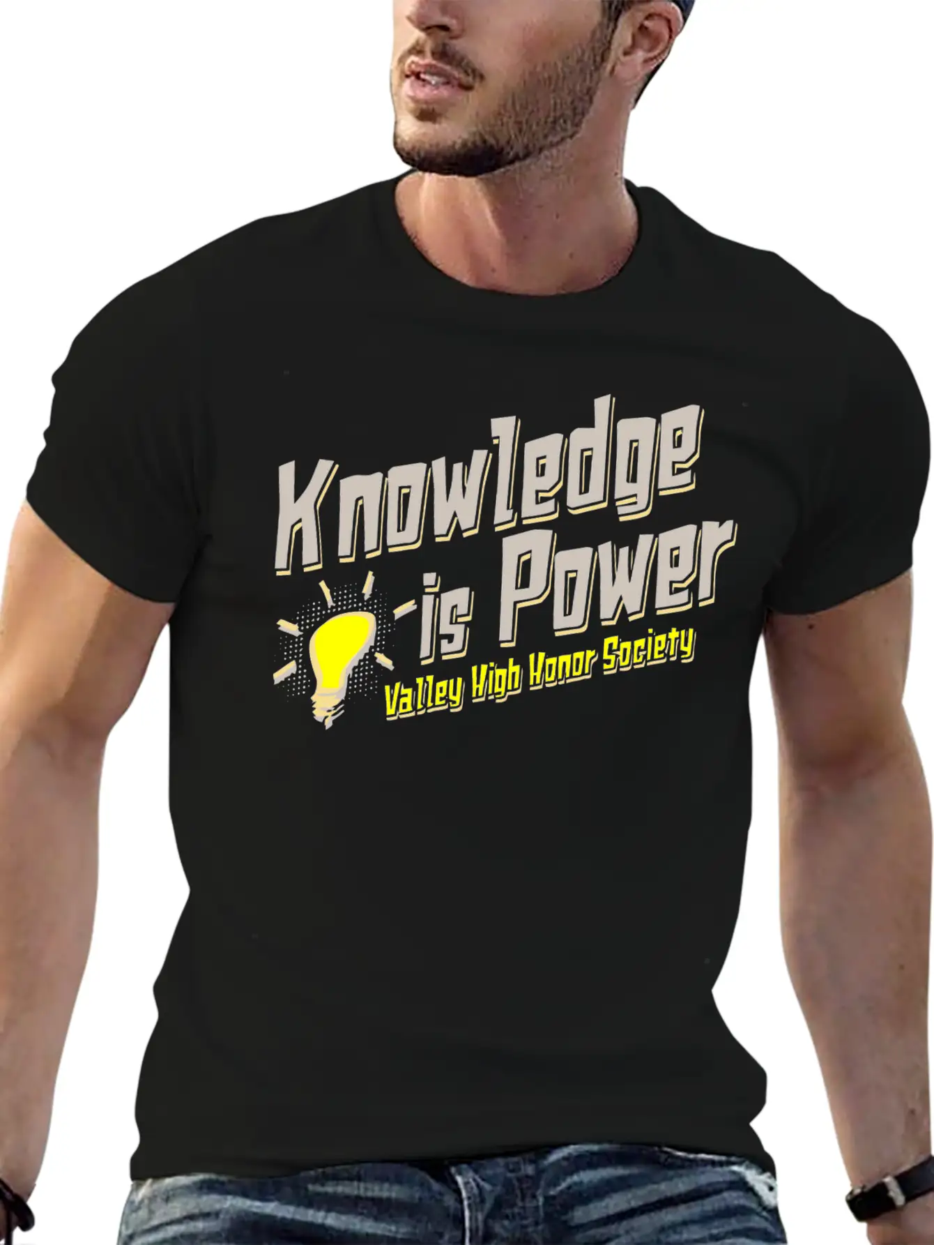 Knowledge Is Power Valley High Honor Society Essential Cotton Tee For Daily Outfits ¨C Unisex Style