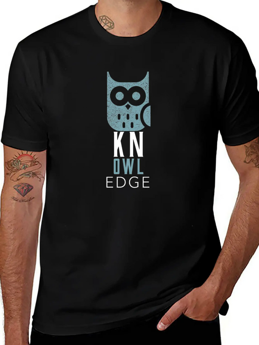 Knowledge Owl Bird School Teacher Gift Forest Basic Graphic T-Shirt ¨C Daily Comfort In Soft Cotton