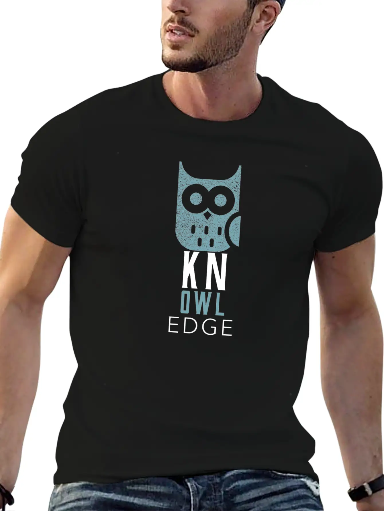 Knowledge Owl Bird School Teacher Gift Forest Basic Graphic T-Shirt ¨C Daily Comfort In Soft Cotton