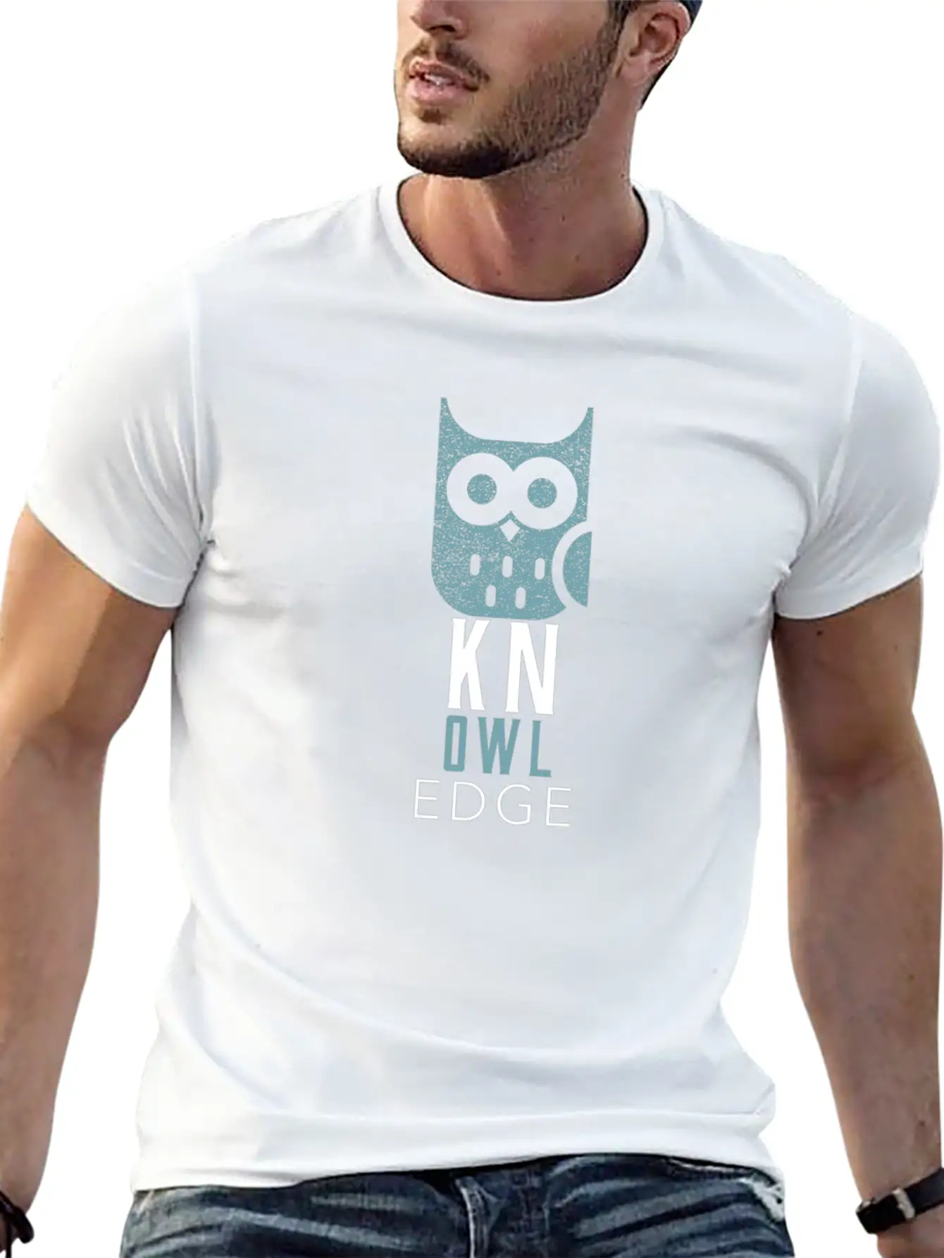 Knowledge Owl Bird School Teacher Gift Forest Basic Graphic T-Shirt ¨C Daily Comfort In Soft Cotton