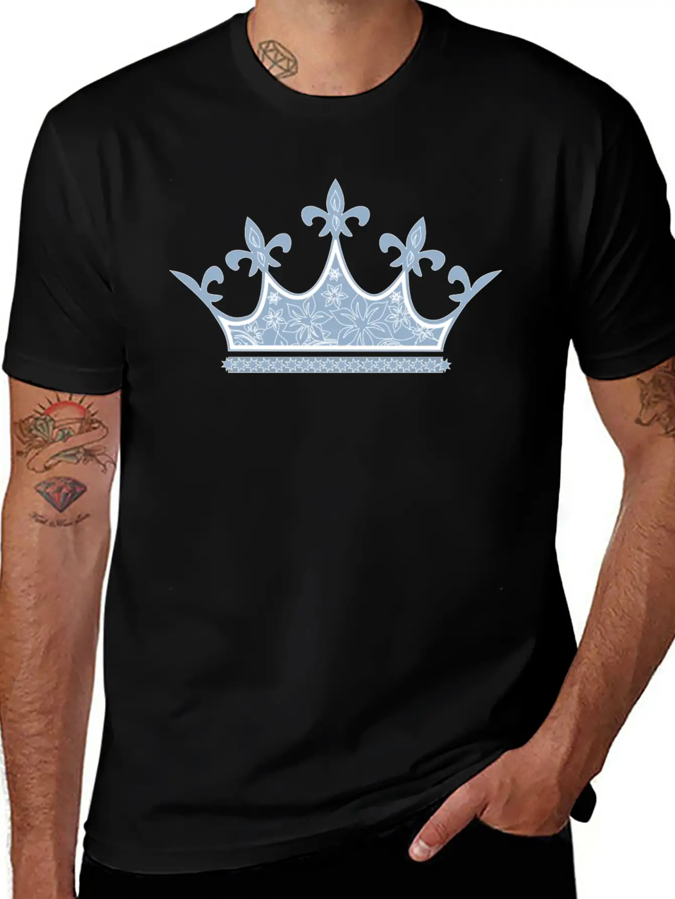 Krone Crown Koenig King Castle Schloss Tower Burg1 Soft Cotton Short Sleeve Tee ¨C Unisex Wardrobe Staple
