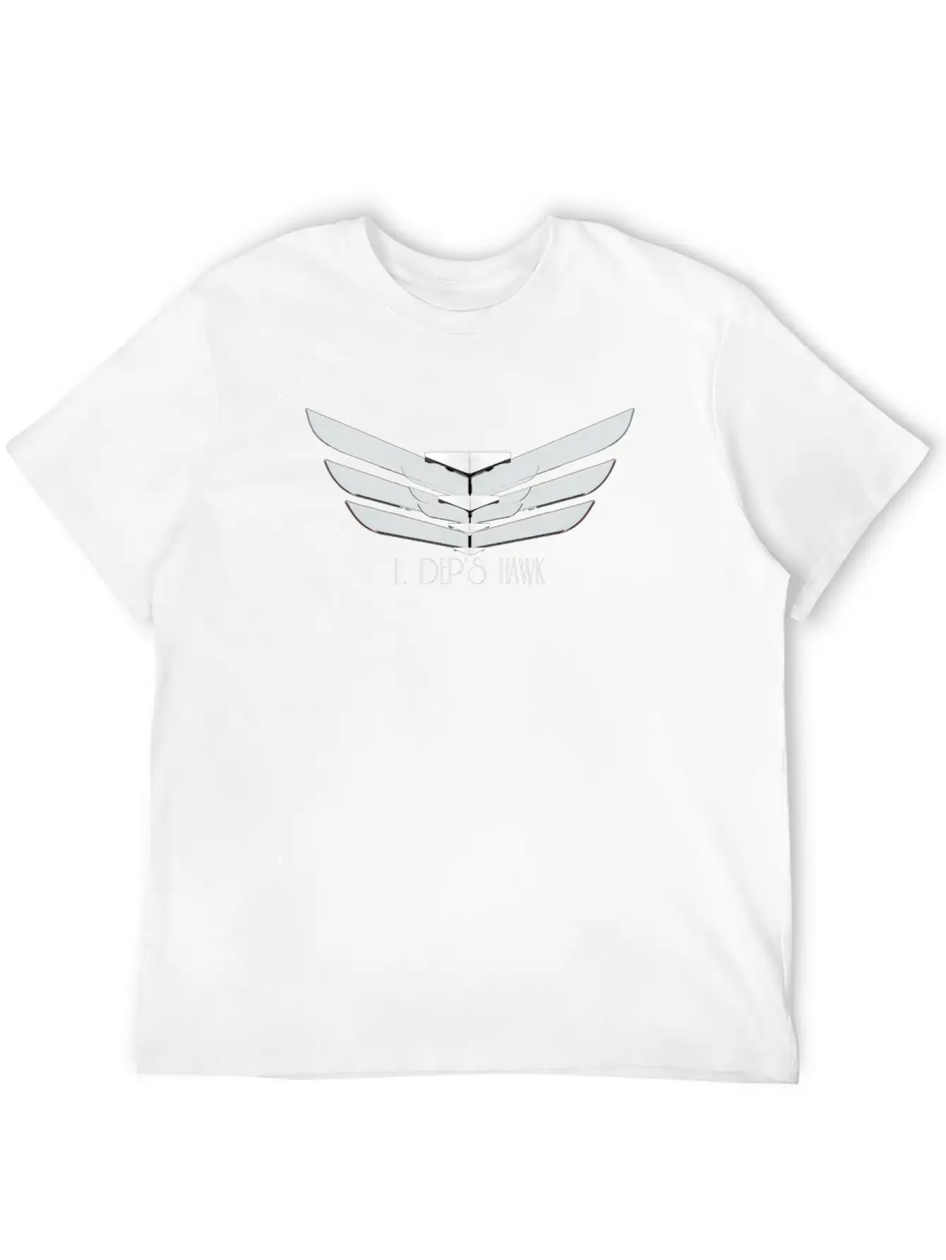 L. DEP'S HAWK Basic Graphic T-Shirt ¨C Daily Comfort In Soft Cotton