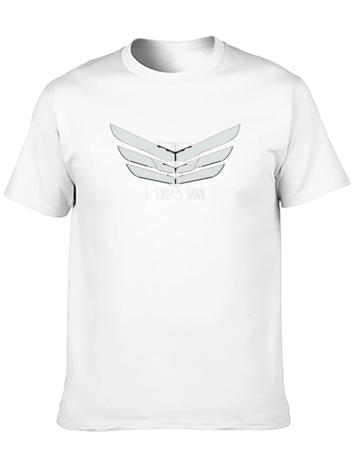 L. DEP'S HAWK Basic Graphic T-Shirt ¨C Daily Comfort In Soft Cotton