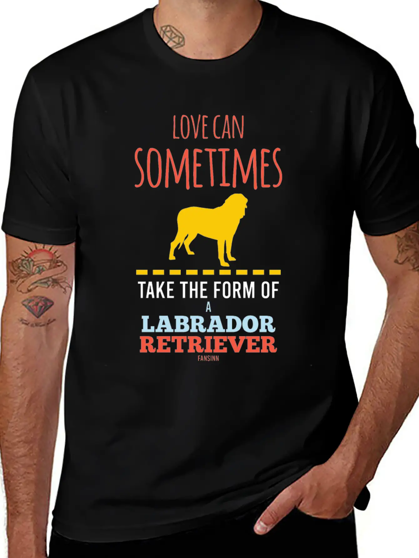 Labrador Dog Lovers Dog Lover Soft Cotton Short Sleeve Tee ¨C Unisex Wardrobe Staple