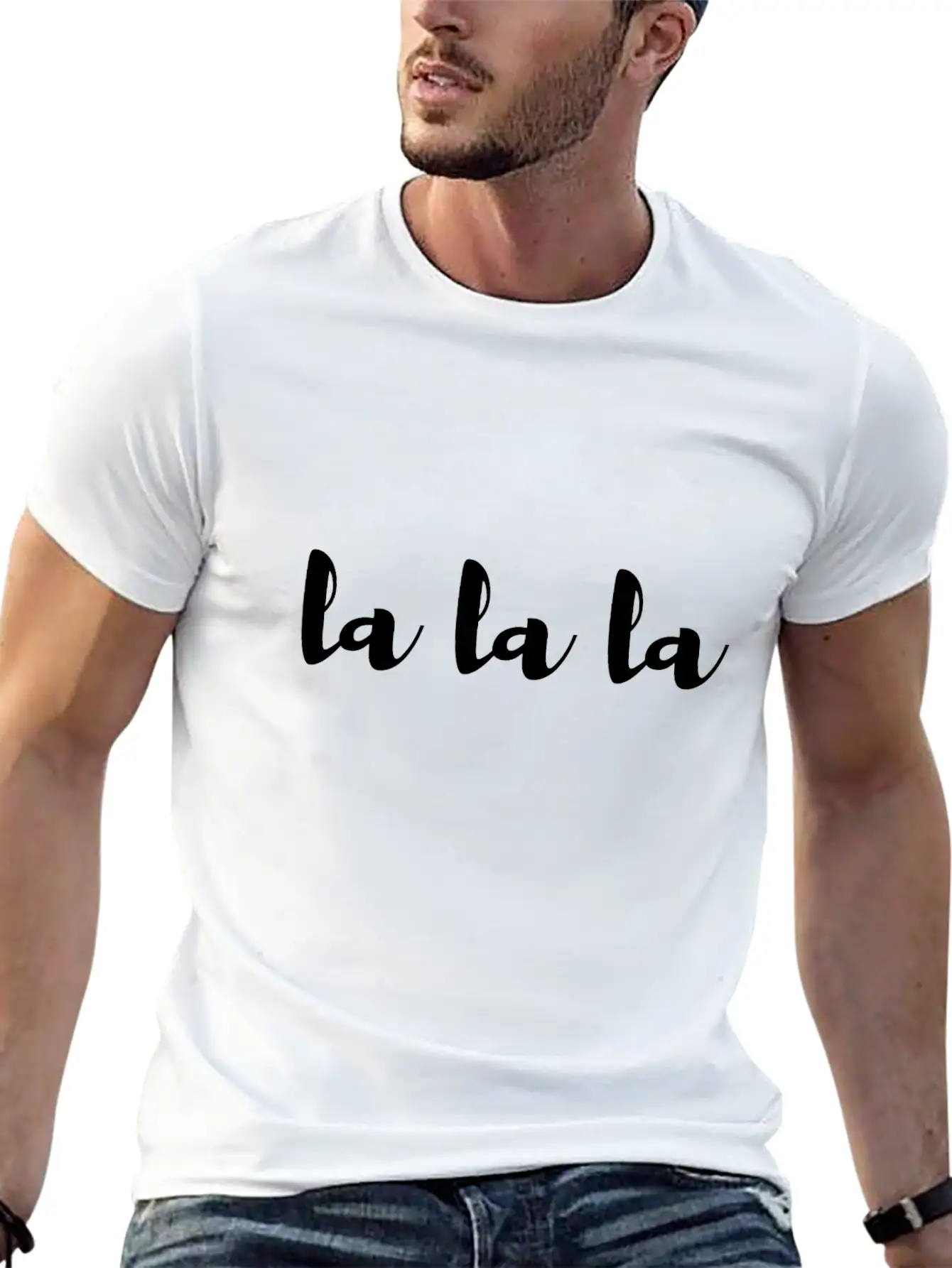 Lalala Song Lyric Fun Humor Shirt Soft Cotton Short Sleeve Tee ¨C Unisex Wardrobe Staple