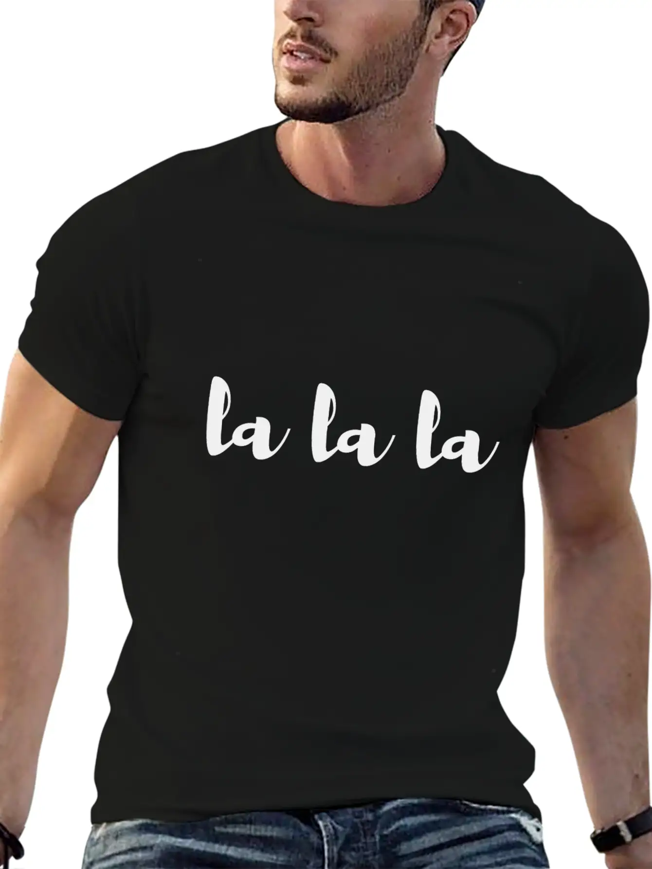 Lalala Song Lyric Fun Humor Shirt Soft Cotton Short Sleeve Tee ¨C Unisex Wardrobe Staple