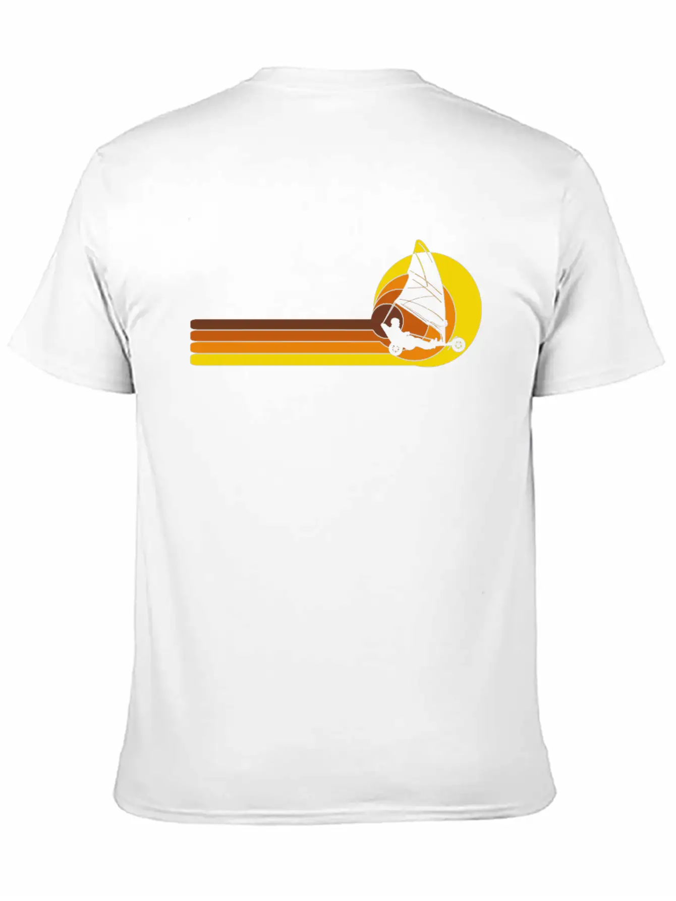 Landsailer Landsailing Windracer 70s Years Essential Cotton Tee For Daily Outfits ¨C Unisex Style