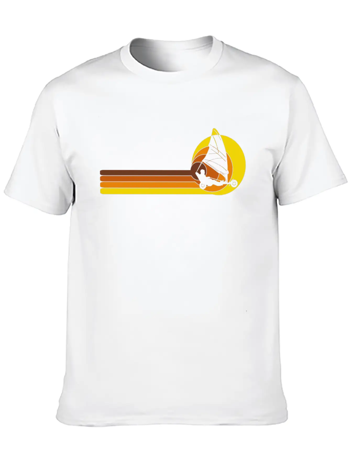 Landsailer Landsailing Windracer 70s Years Essential Cotton Tee For Daily Outfits ¨C Unisex Style
