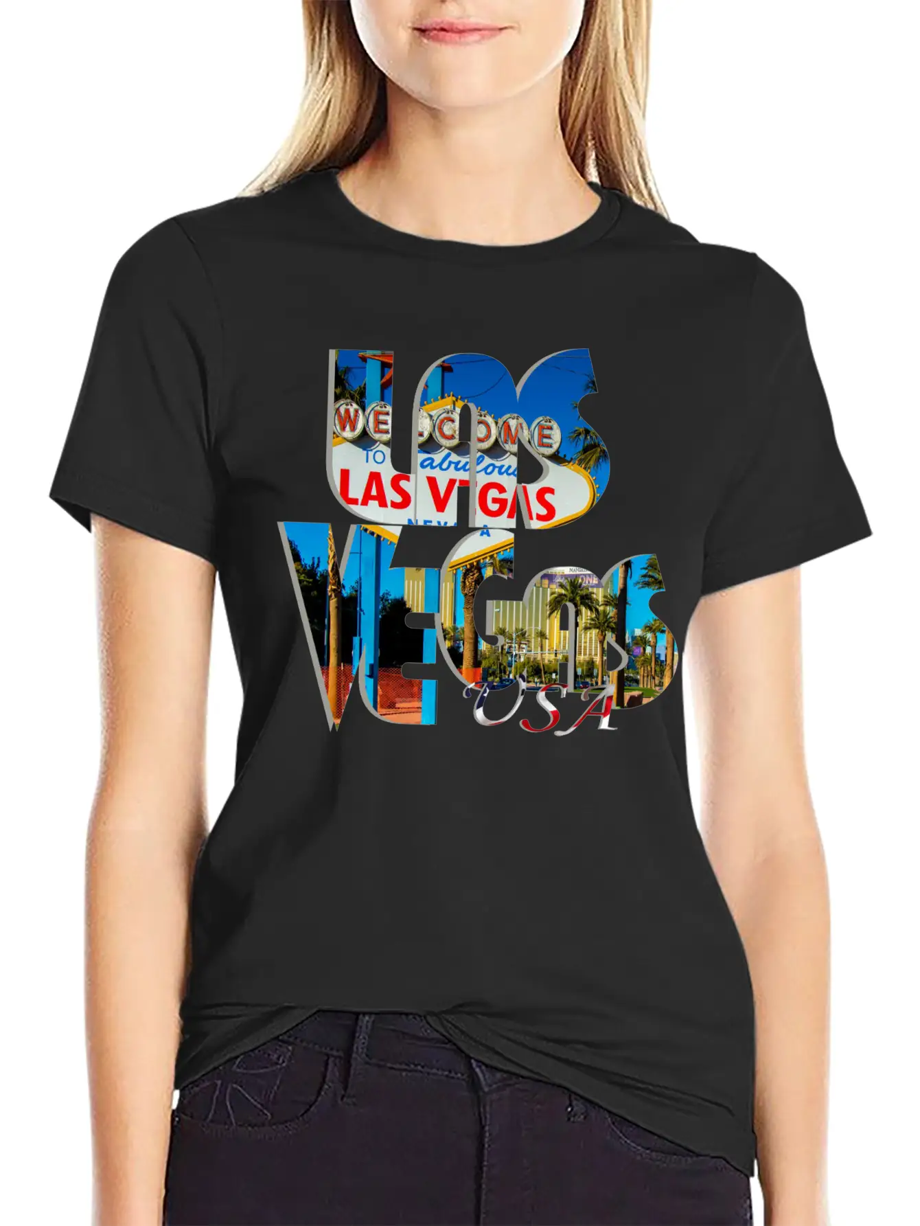 Las Vegas Nevada Essential Cotton Tee For Daily Outfits ¨C Unisex Style