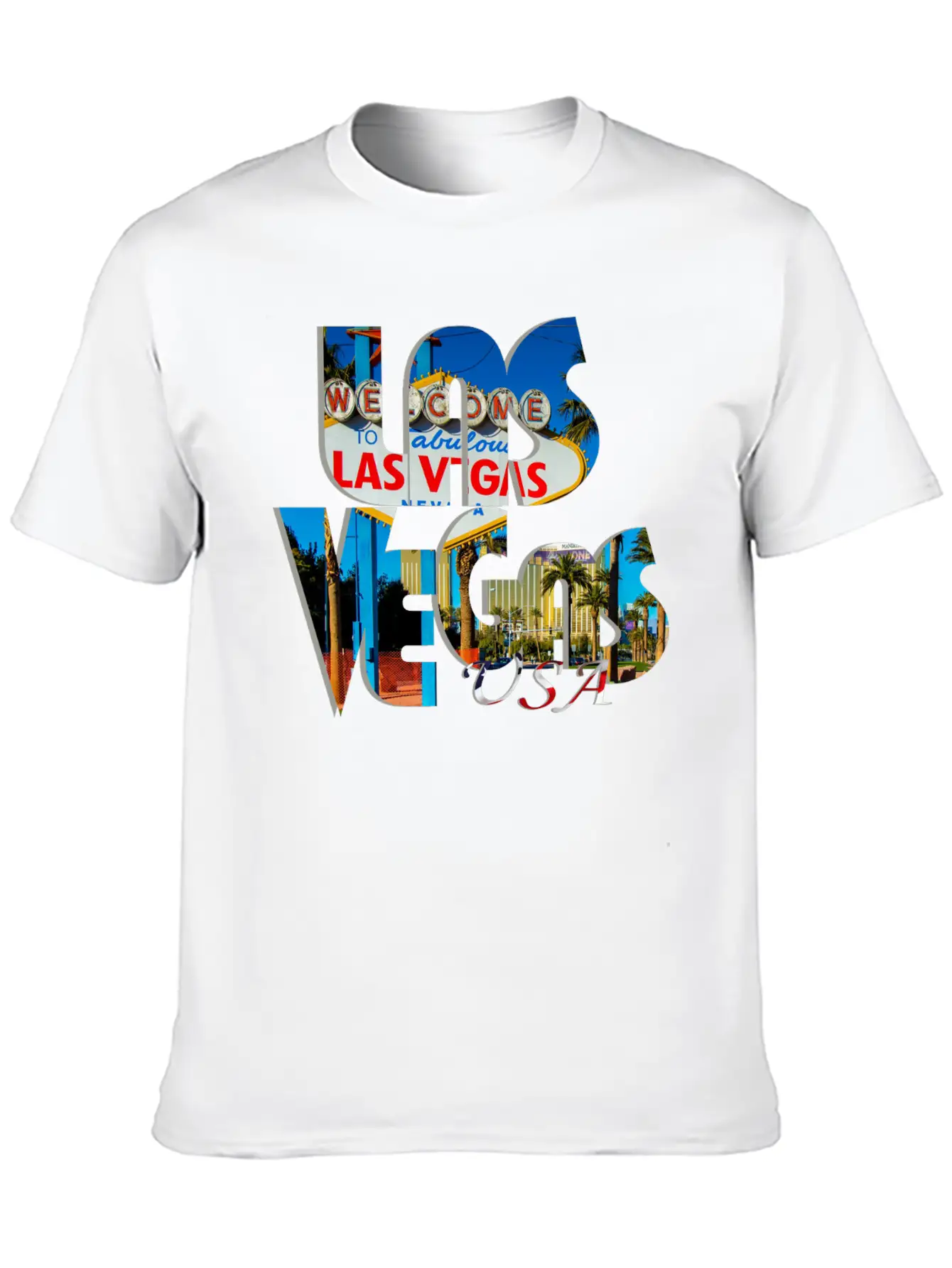 Las Vegas Nevada Essential Cotton Tee For Daily Outfits ¨C Unisex Style