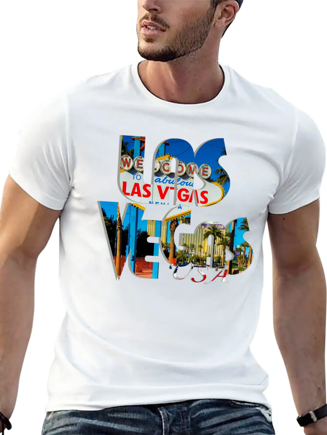Las Vegas Nevada Essential Cotton Tee For Daily Outfits ¨C Unisex Style