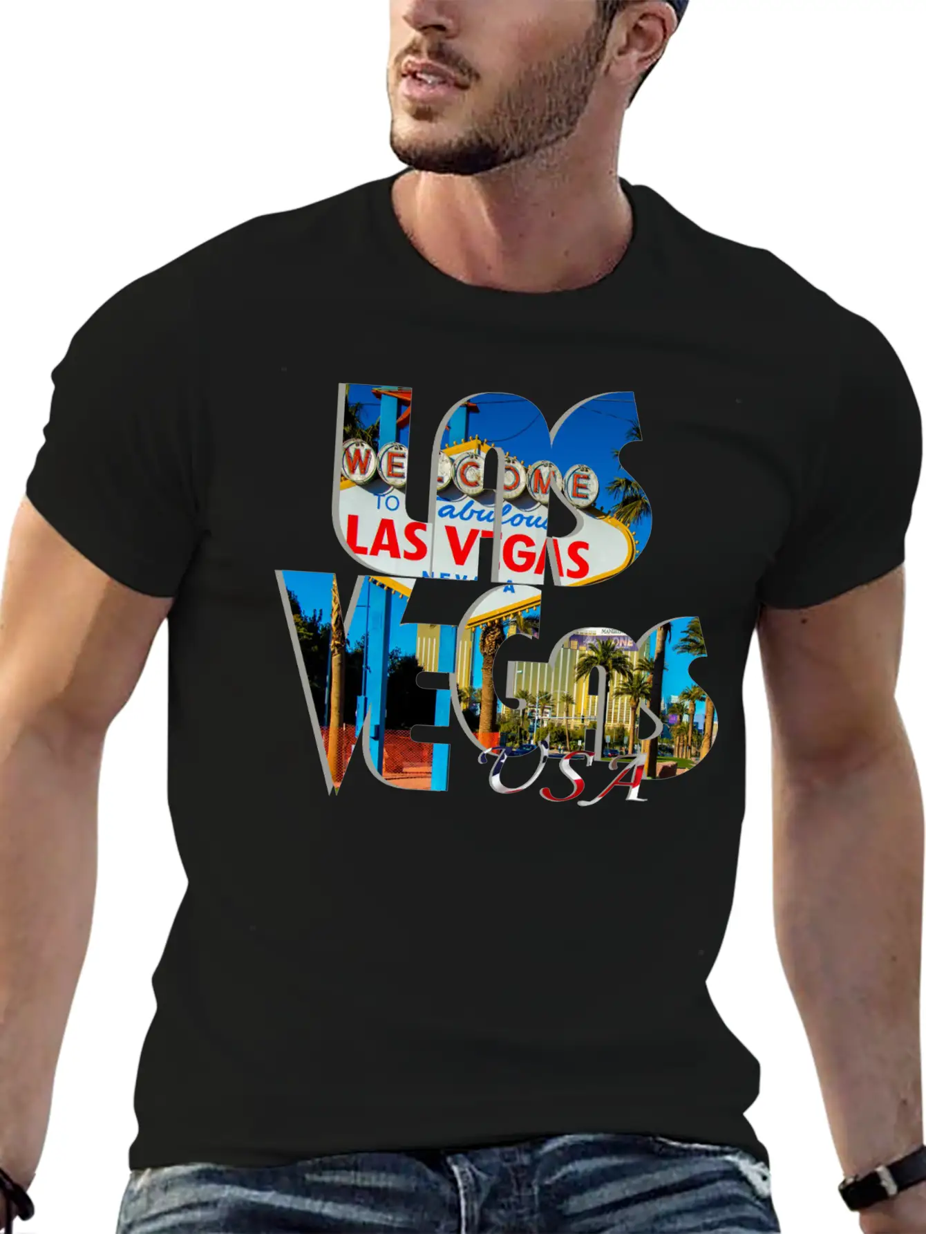 Las Vegas Nevada Essential Cotton Tee For Daily Outfits ¨C Unisex Style