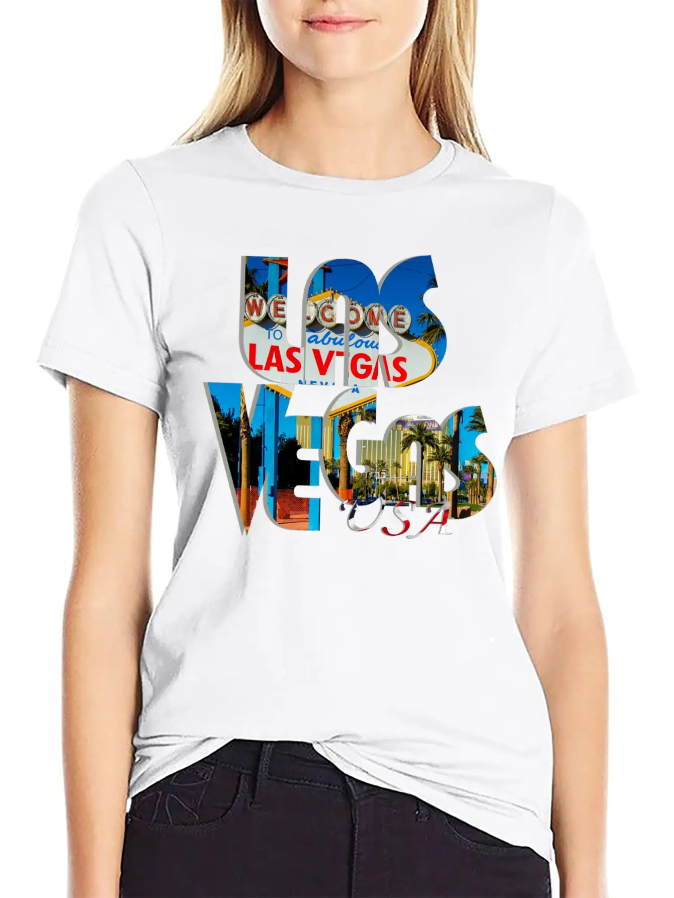 Las Vegas Nevada Essential Cotton Tee For Daily Outfits ¨C Unisex Style