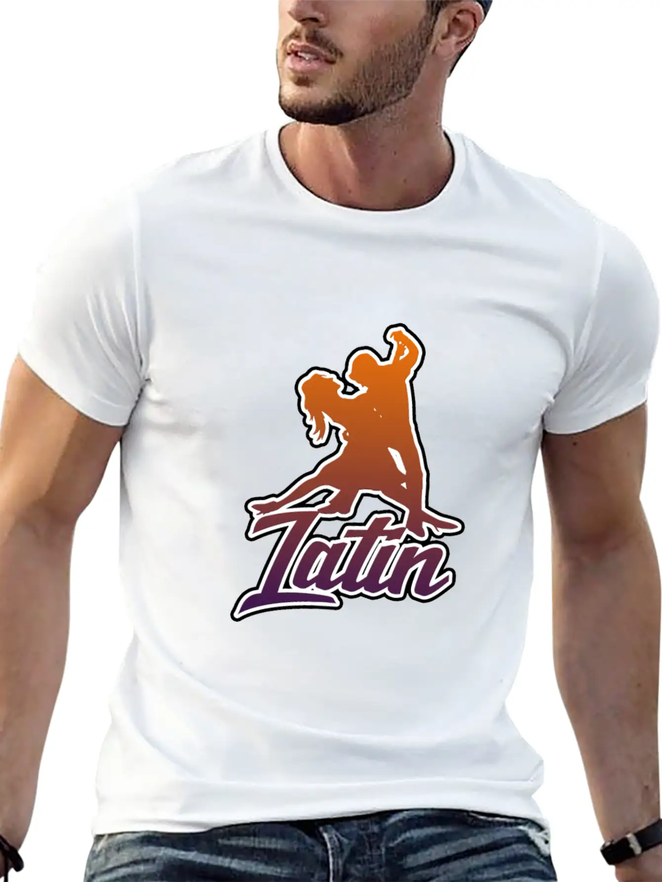 Latin Dance Latin Dancer Dancing Gift Soft Cotton Short Sleeve Tee ¨C Unisex Wardrobe Staple