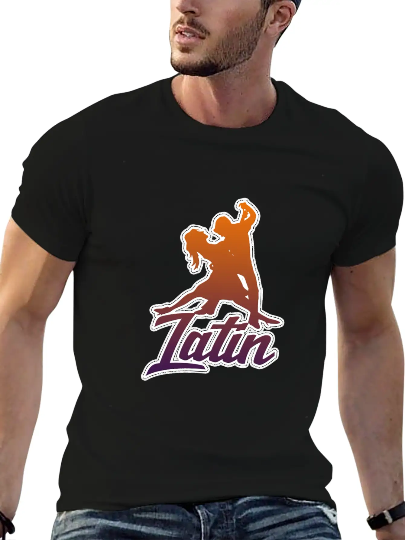 Latin Dance Latin Dancer Dancing Gift Soft Cotton Short Sleeve Tee ¨C Unisex Wardrobe Staple